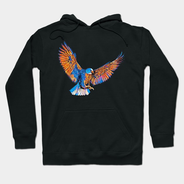 Bald Eagle Hoodie by AlcantaraArt